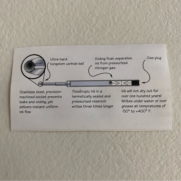 Fisher Space Pen - 25th Anniversary of Apollo 11 Mission Edition - Picture 14 of 16